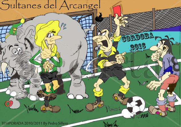 viñeta sultanes del arcangel 