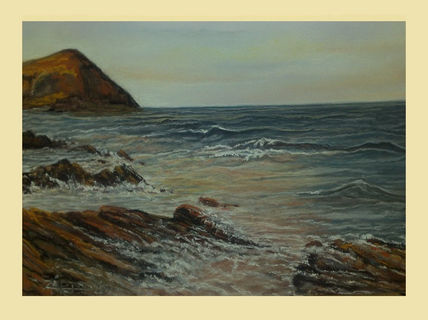 Atardecer en la costa