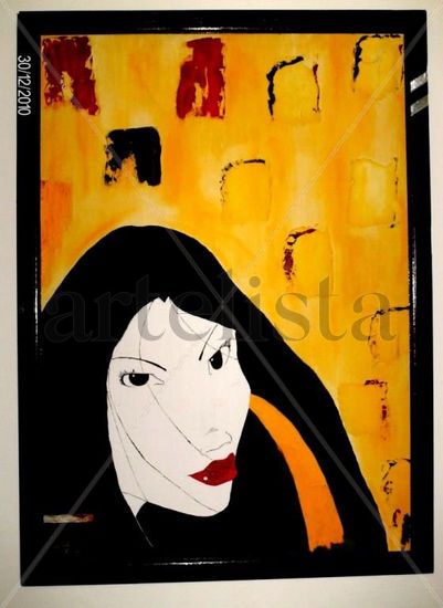 pop art Oil Canvas Figure Painting