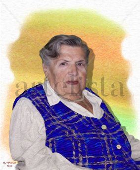 Retrato oleo MM  - 73x60cm