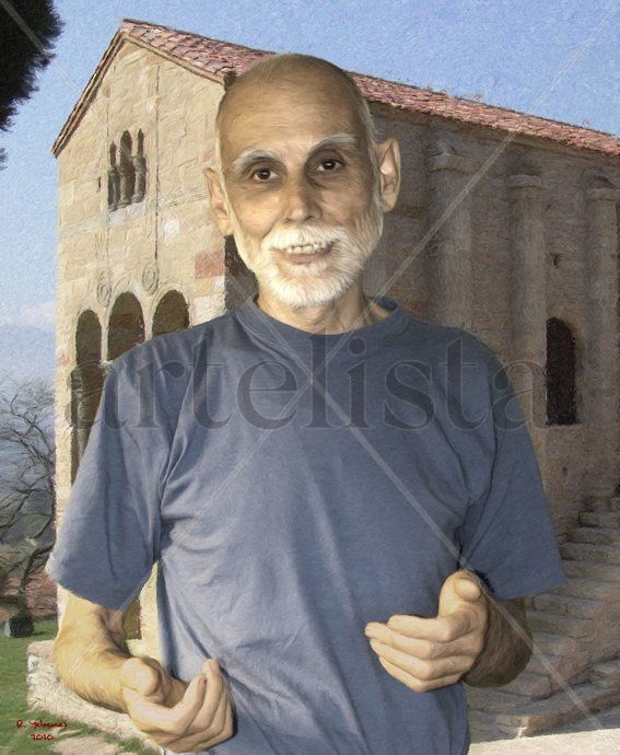 Retrato oleo PC  - 73x60cm