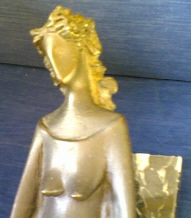 dulce espera Bronce Figurativa