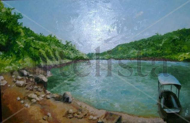 Paisaje de Misiones Oil Canvas Landscaping