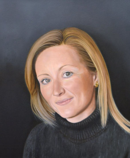 Evgeniya Oil Canvas Portrait