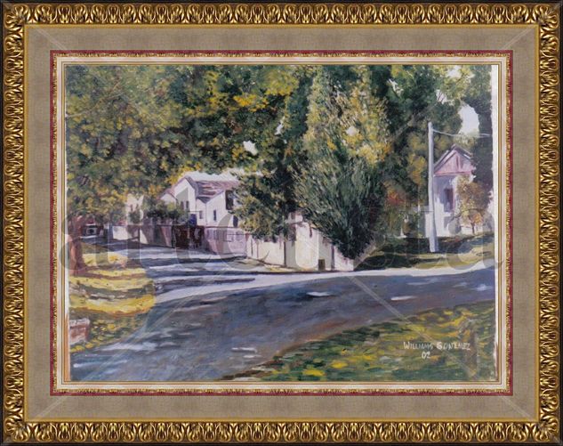 Barrio  Anglo Oil Canvas Landscaping