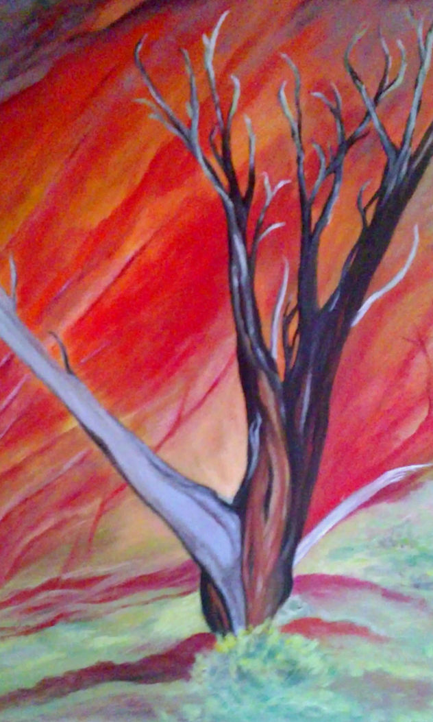 Arbol Seco (interpretando una obra de G.O´keeffe)