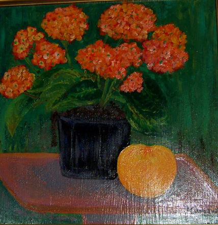 Geraneo y manzana