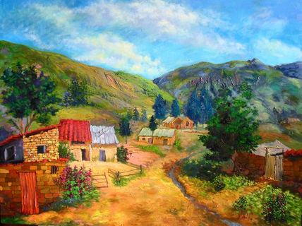Paisaje luz de mañana