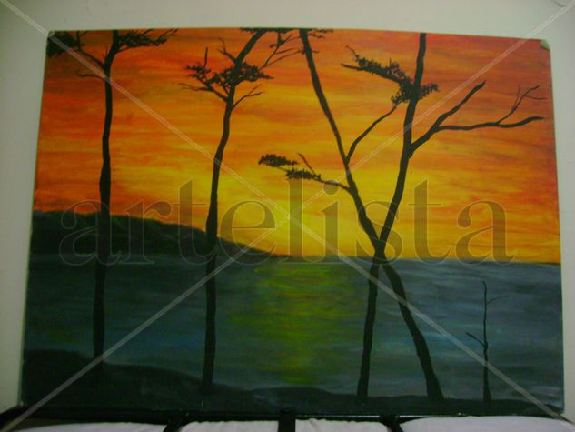 Paisaje Oil Panel Landscaping