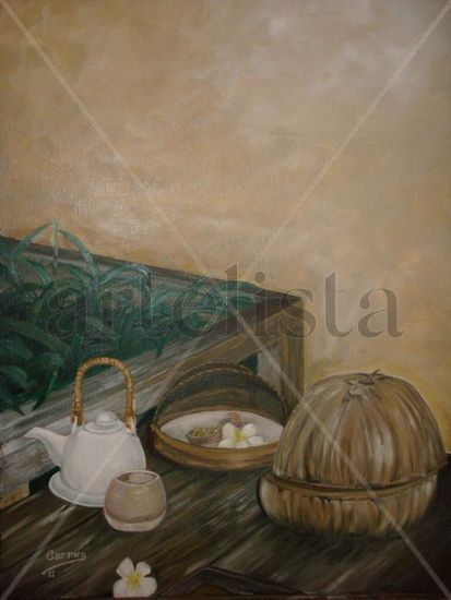 tai 2 Oil Canvas Still Life Paintings