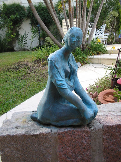 una mujer