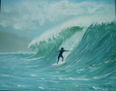 surfista en la sombra
