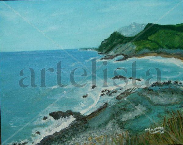 vistas desde la atalaya Oil Canvas Marine Painting