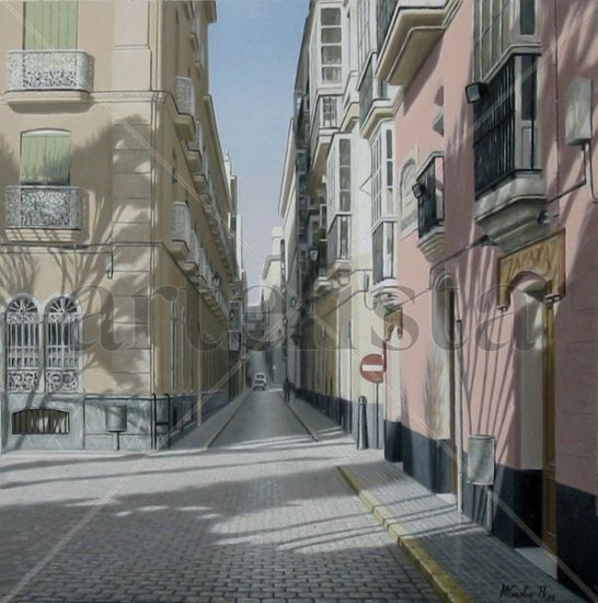 CALLE MONTAÑEZ Oil Panel Landscaping