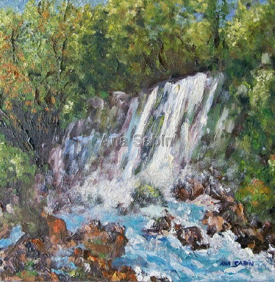 AGUA VIVA Oil Canvas Landscaping