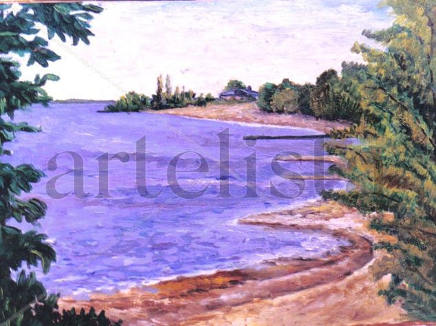 Las Cañas Oil Canvas Landscaping