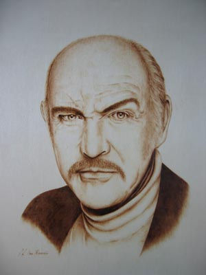 Sean Connery Monoprint