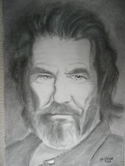 retrato (Jeff Bridges) Lápiz