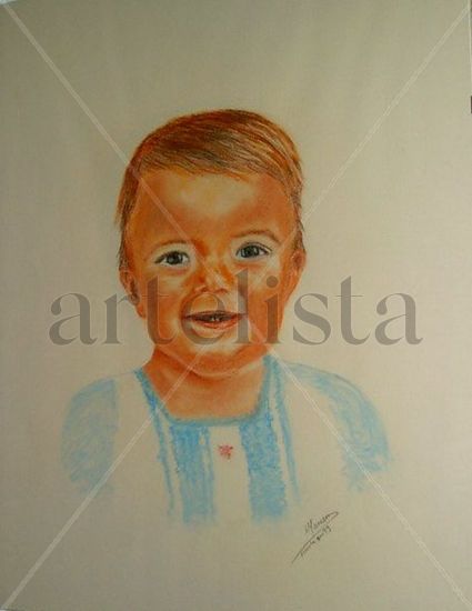 Alberto Pastel Papel Retrato