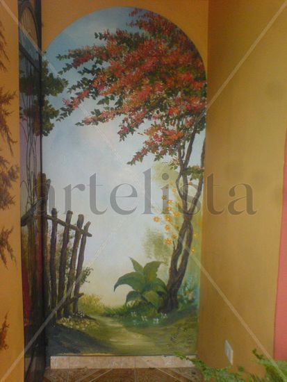 MURAL INTERIOR DE CASA HUARANGO 