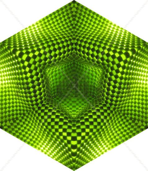 green grid II Conceptual/Abstract Color (Digital)