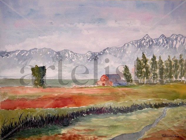 GRANJA II Watercolour Paper Landscaping