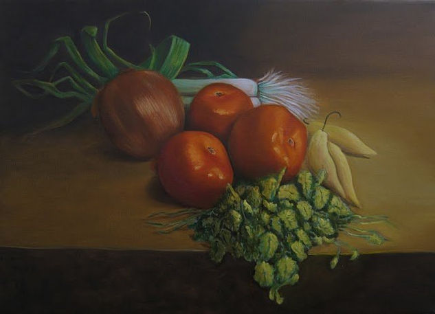 Pretrexto de Pebre Oil Canvas Still Life Paintings