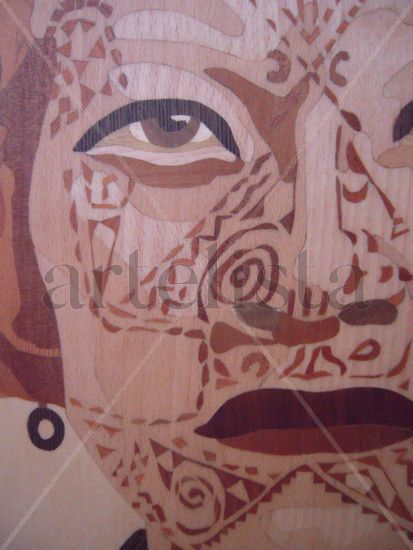 Retrato, detalle 