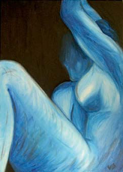 azul Oil Canvas Nude Paintings