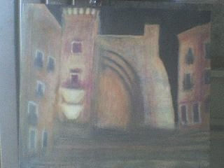 Museo de san Agustin en Zcatecas. Oil Canvas Landscaping