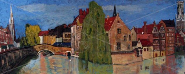 BRUJAS Oil Canvas Landscaping