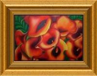 Calas Oil Canvas Floral Painting