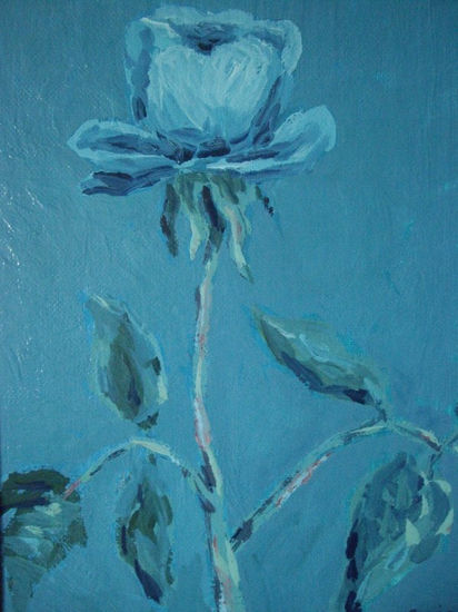 Rosa Azul. 