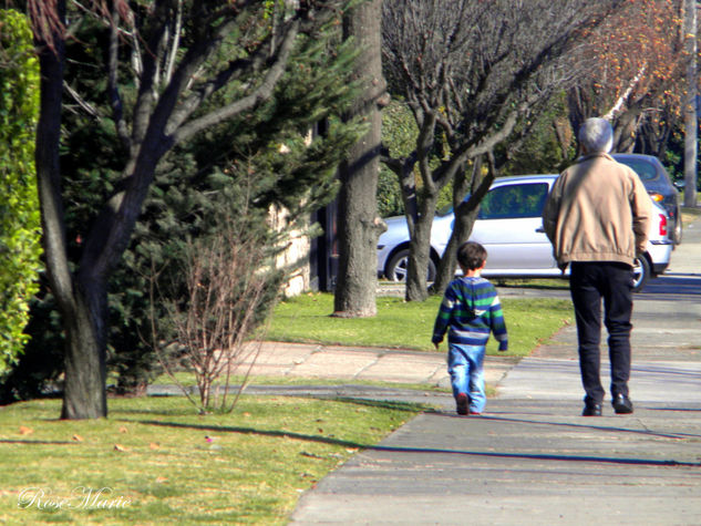 CAMINANDO LA VIDA... Retrato Color (Digital)