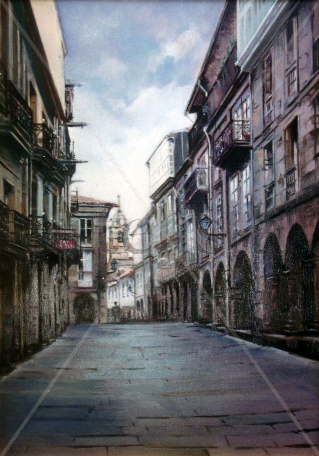 Calle del Villar/Rúa do Vilar (Santiago de Compostela)