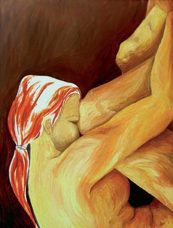 enseguida vuelvo Oil Canvas Nude Paintings