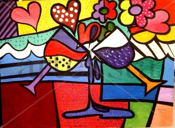 Brindemos a lo Romero Britto