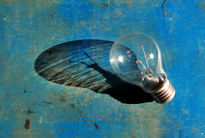 Bulb and blue