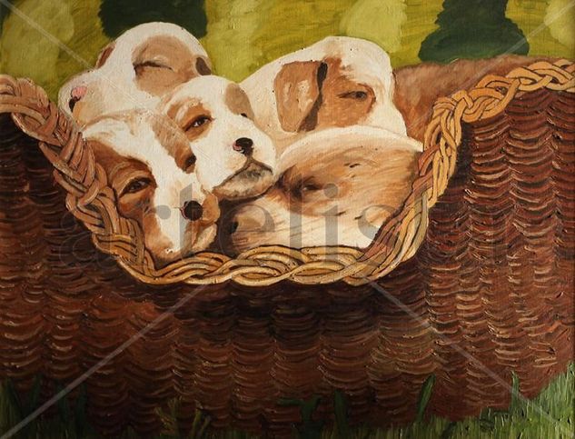 Camada Oil Canvas Animals