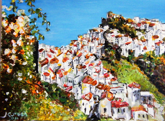 Los Arcos, Jaén Oil Canvas Landscaping