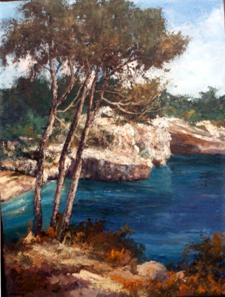 Los pinos y el mar
