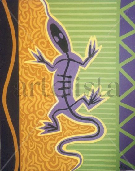 Salamandra Acrylic Canvas Landscaping