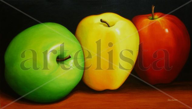 manzanas Oil Canvas Still Life Paintings