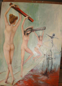 Crucificcion del arte