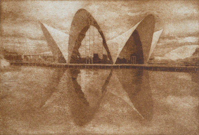 L'Oceanogràfic Etching Process