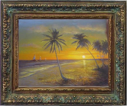 Amanecer en la playa