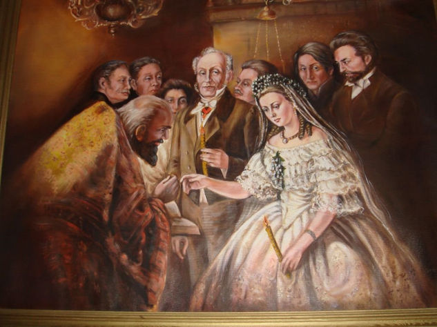 La Boda Óleo Lienzo Otros