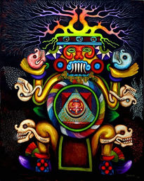 Aztec pachamama tlaloc