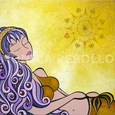 Sueño de Verano Oil Canvas Figure Painting