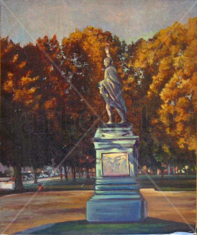 Juan Martinez de Rozas en el Parque Ecuador